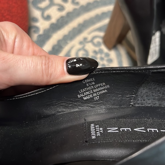 Steven Coniee Peep-toe Heels Size 8.5 - Picture 8 of 8